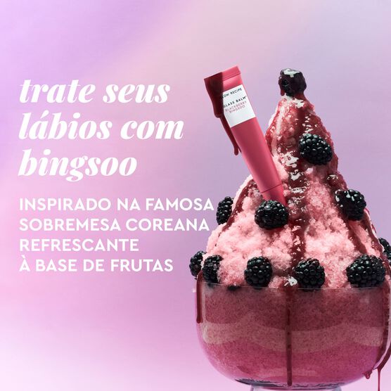 LIP GLASS BALM BLACKBERRY BINGSOO